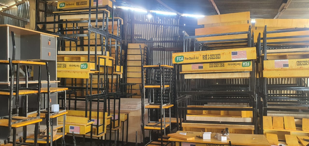 Finn Church Aid – Fabrication and Supply of School Furniture